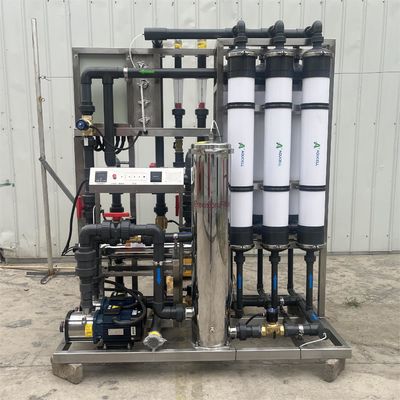 Drinking Water Filtration Uf System PVC / PAN / PVDF Membrane