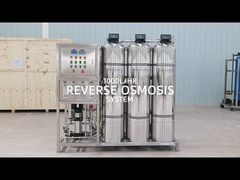 پروژه جدید: سیستم تصفیه آب SS304 TANK 1000LPH RO
